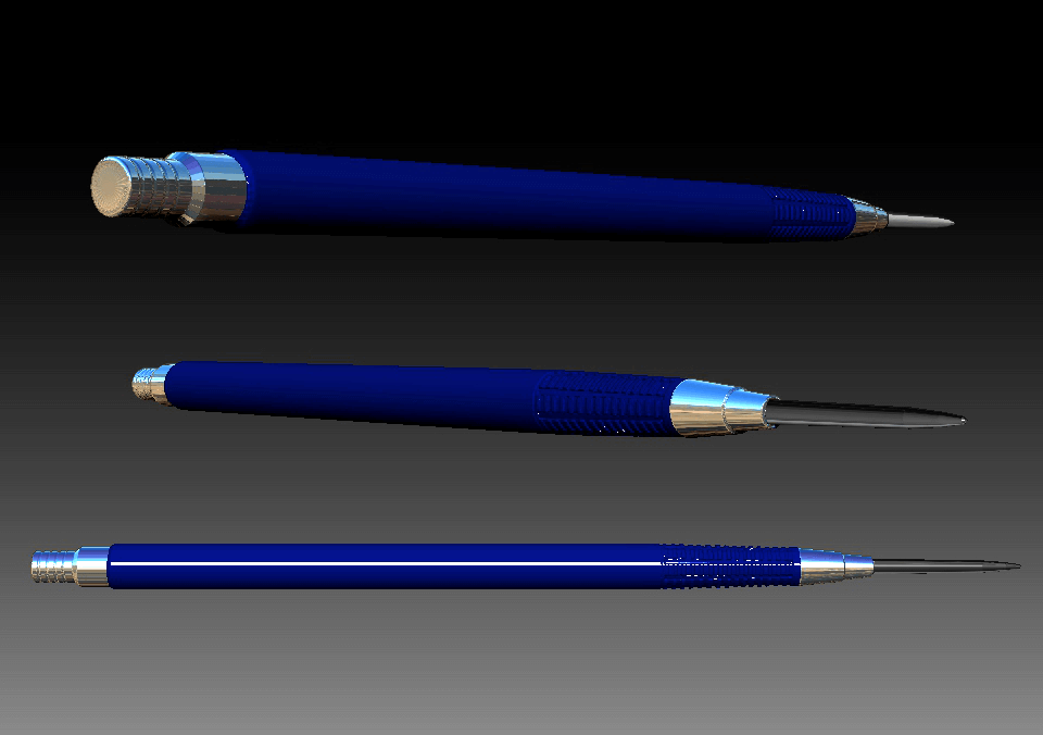 Mechanical pencil 3D render Digital Art