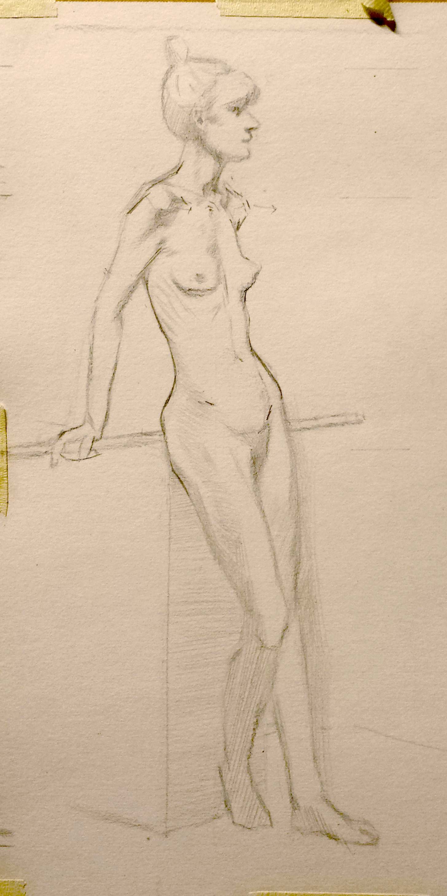 Sketch Study Pencil Figure