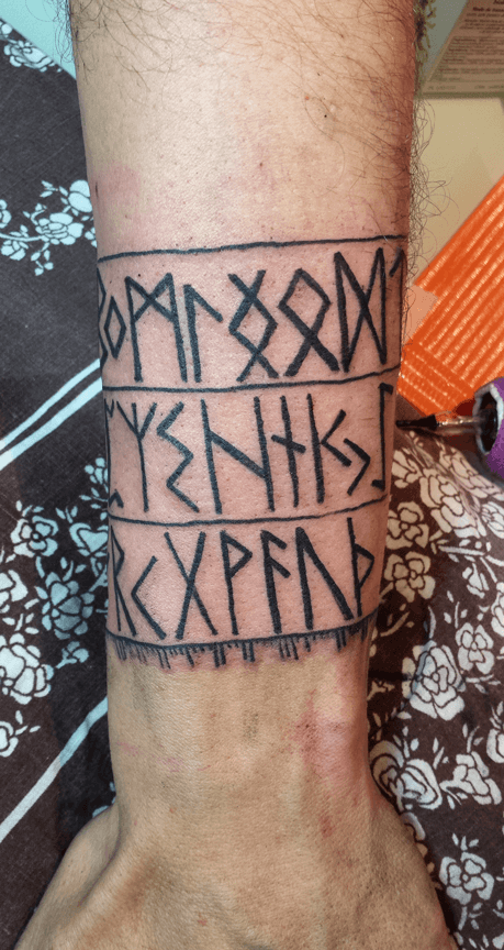 Runes Viking Tattoo