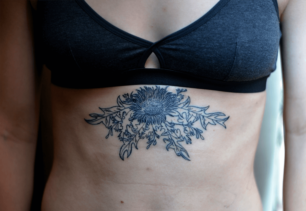 Borriquero Thistle Tattoo