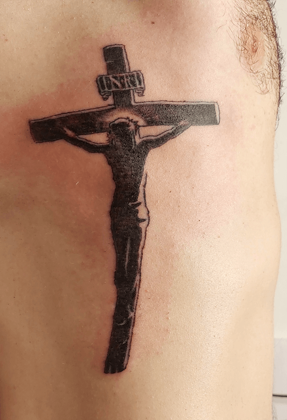 Cross Christ Inri Jesus Tattoo