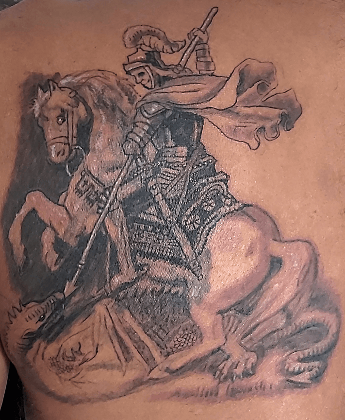 Saint George Mitological Tattoo